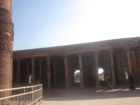 View at kutubminar Stock Photos