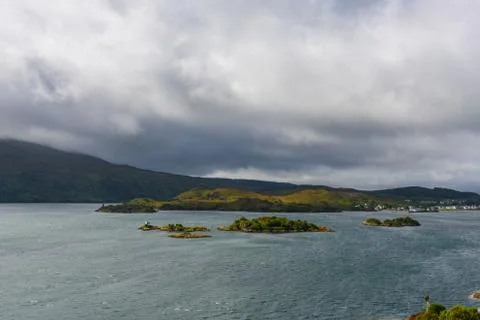 View of Kyle of Lochalsh Stock Photos