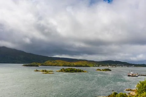 View of Kyle of Lochalsh Stock Photos