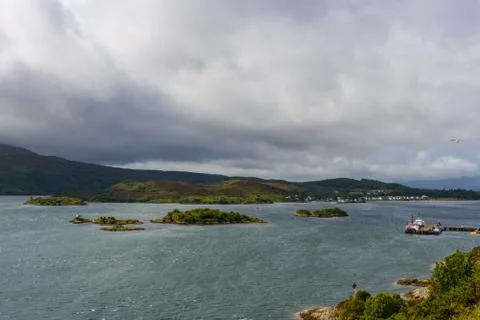 View of Kyle of Lochalsh Stock Photos