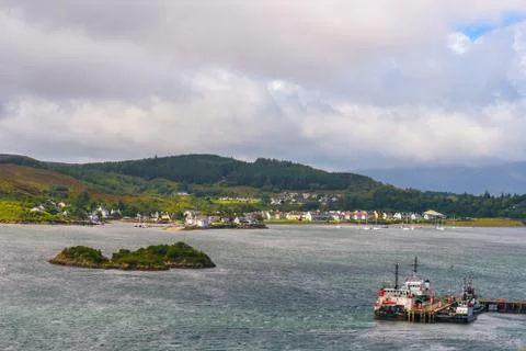 View of Kyle of Lochalsh Stock Photos