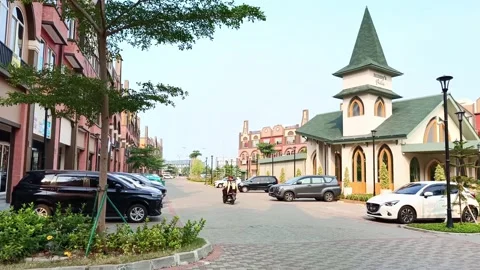 View in La Riviera Stock Footage 282240534