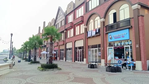 View in La Riviera Stock Footage 282240553