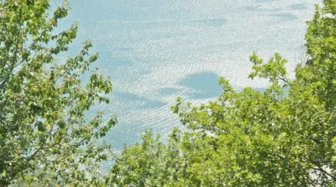 View to the lago maggiore 스톡 동영상 11408188