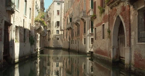 View of the lagoon from a boat Video stock 141689780