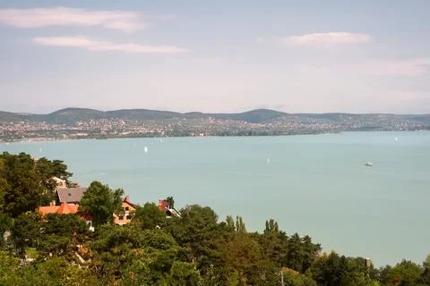 View of Lake Balaton Stock Photos