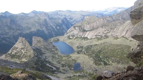 The view of the lake Stock Footage 81316952