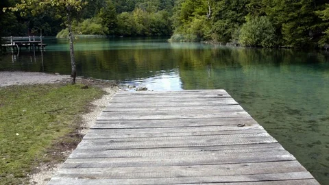 View of lake Stock Footage 94539621