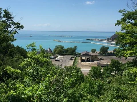 A view of the lake by Goderich Ontario Canada Foto stock
