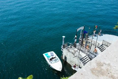 View of lake maggiore Stock Photos