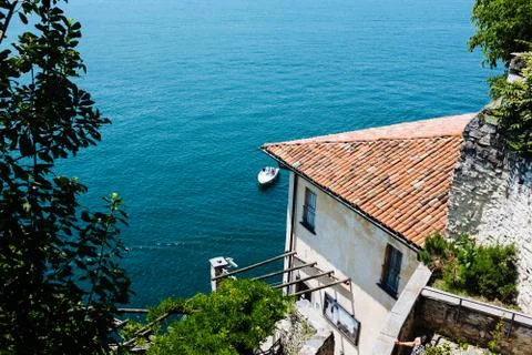 View of lake maggiore Stock Photos