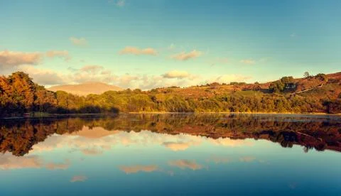 View of a lake Stock Photos