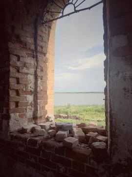 View on the lake Stock Photos