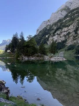 View on the lake Stock Photos