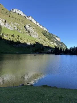 View on the lake Stock Photos