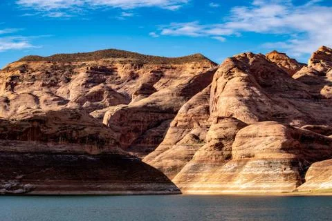 View Of Lake Powell Stock Photos