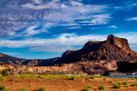 View Of Lake Powell Stock Photos