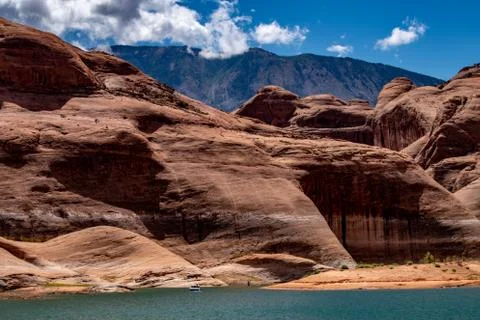 View Of Lake Powell Stock Photos