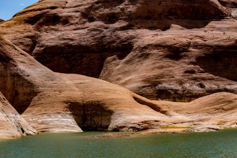 View Of Lake Powell Stock Photos