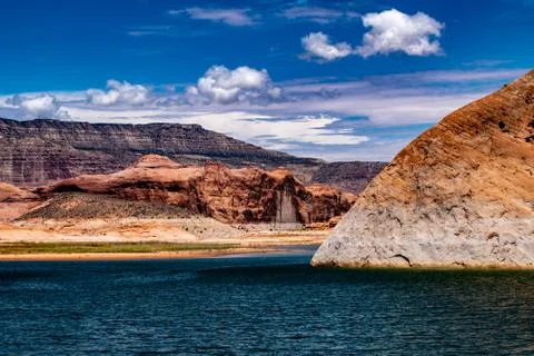 View Of Lake Powell Stock Photos