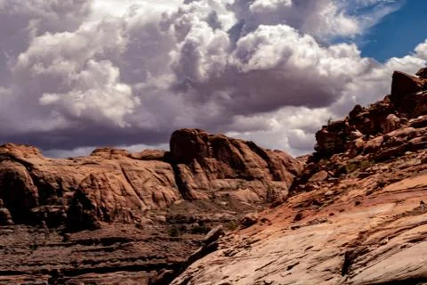 View Of Lake Powell Stock Photos