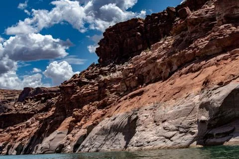 View Of Lake Powell Stock Photos