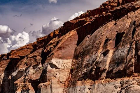 View Of Lake Powell Stock Photos
