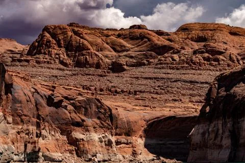 View Of Lake Powell Stock Photos