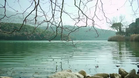 View of lake water Stock Footage 234950302