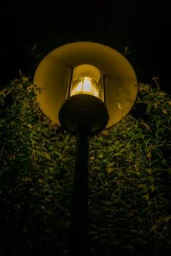 A view of a lamp post Stock Photos