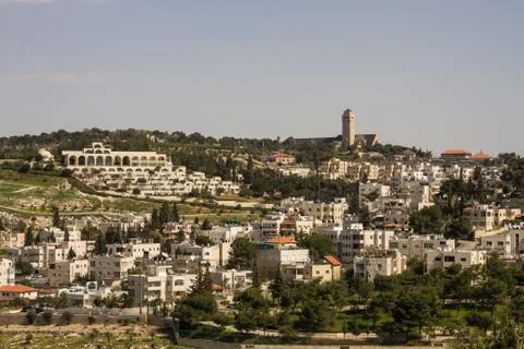 View on the landmarks of jerusalem . Stock Photos