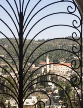 View on the landmarks of jerusalem . Stock Photos