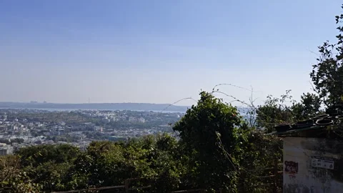 View of landscape of Bhopal Stock Footage 296165750