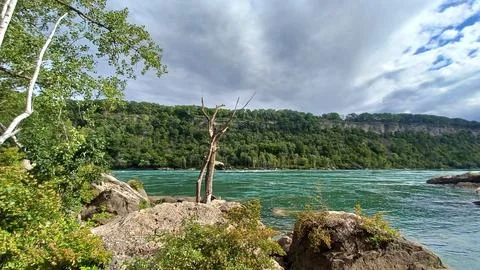 View of the landscape in Niagara Falls Stock-Fotos