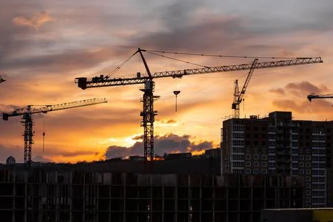 View of a large building Foto stock