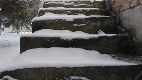 View Of Legs Going Up Stairs Stock Footage 122987183