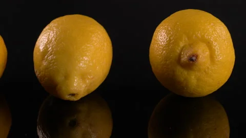 View Lemons Panning to the Right 4K Stock-Footage 131096396