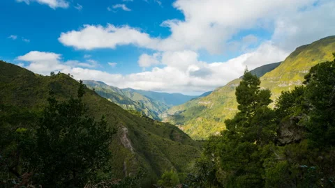 View From Levada das 25 Fontes trail Stock-Footage 131873153