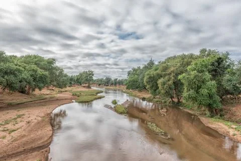 View of the Levuvhu River Stock Photos