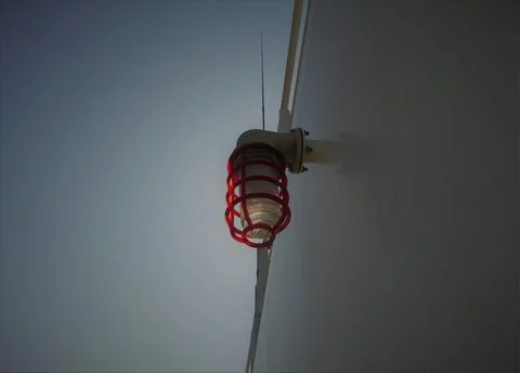 View of the light shade in a ship Stock Photos