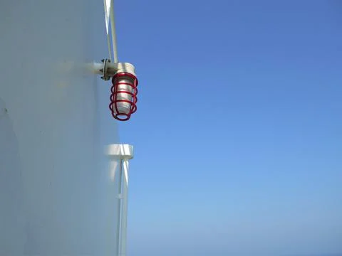 View of the light shade in a ship Stock Photos