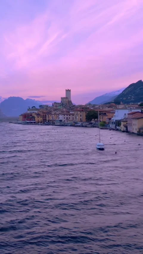 View of lighthouse on the coast Stock Footage 273981703