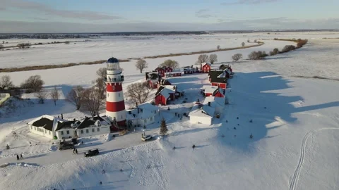 View of the lighthouse Stock Footage 168322319