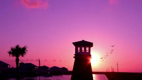 View of the lighthouse Stock Footage 233654122