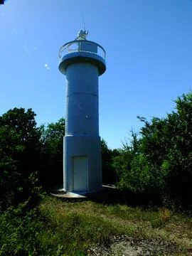 The view of the lighthouse Stock Photos