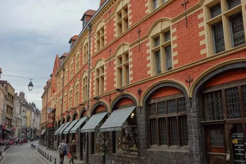 View of Lille 스톡 사진