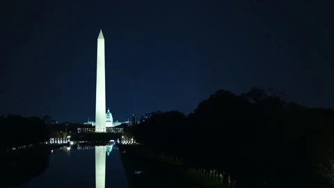 View from Lincoln Memorial 스톡 동영상 219278225