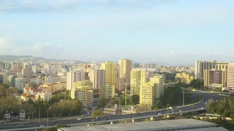View of Lisbon Video stock 237530620