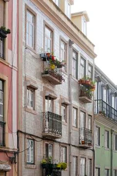 A view of lisbona Stock Photos