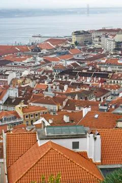 A view of lisbona Stock Photos